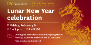 Lunar New Year Celebration's Event Details, including time and location. 