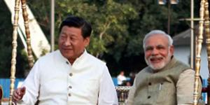 China's Xi and India's Modi, 2014