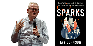 Ian Johnson, speaking about his book Sparks at the USC U.S.-China Institute on 2023-10-16.