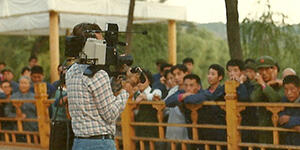 Photo by Jim Laurie, shooting video in China for ABC in 1981. Used by permission. 