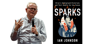 Ian Johnson, speaking about his book Sparks at the USC U.S.-China Institute on 2023-10-16.