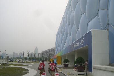 Water Cube, July 31, 2008, photo by Ankur Poseria